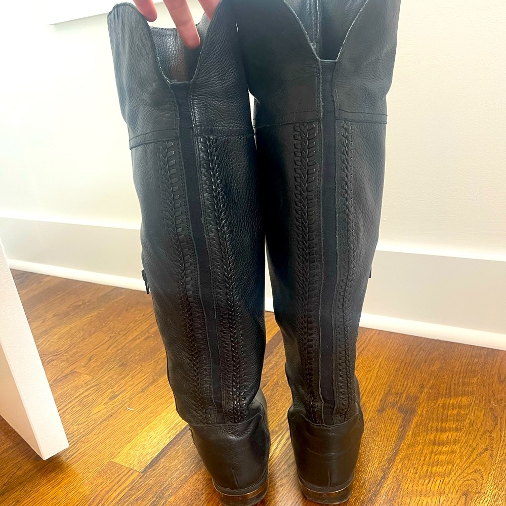 Vince Camuto Women’s Leather Knee High Boots